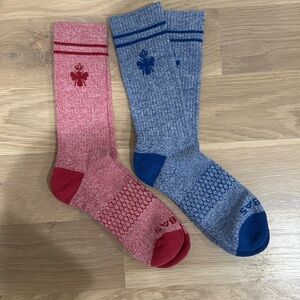 2 Pairs NWOT Men’s Bombas Ribbed Socks Sz Large